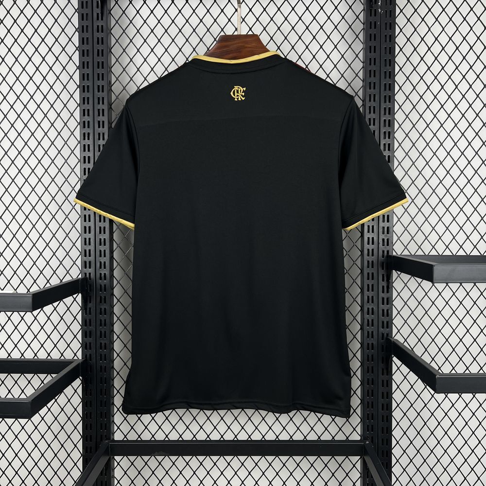 Flamengo Home Jersey 2025/26 - Black And Gold - photo 3