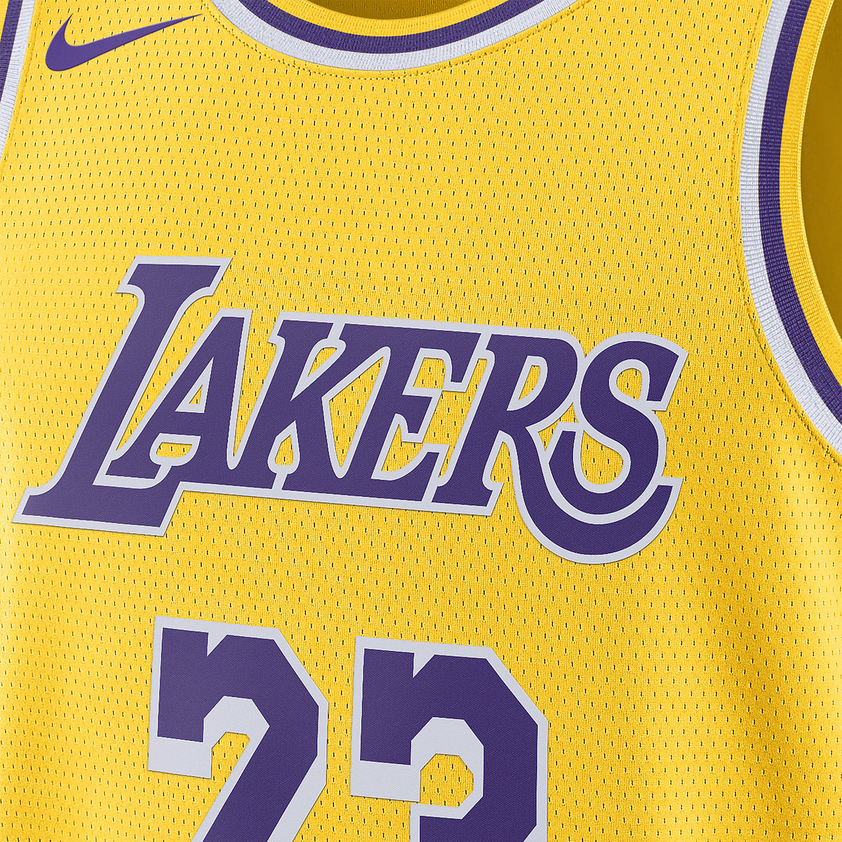 Los Angeles Lakers LeBron James Dri-FIT Swingman 2022 Icon Jersey - photo 3