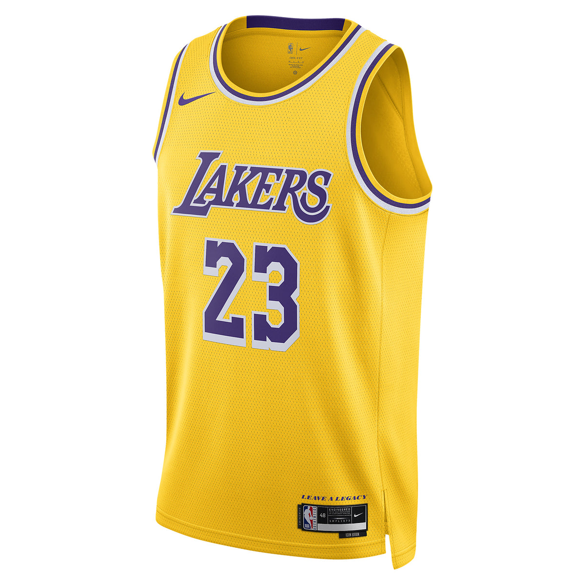 Los Angeles Lakers LeBron James Dri-FIT Swingman 2022 Icon Jersey