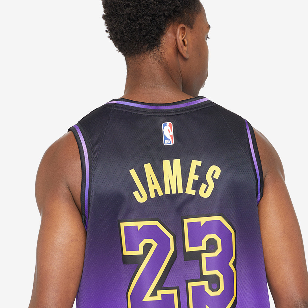 Los Angeles Lakers LeBron James 2024 City Edition Swingman Jersey - photo 6