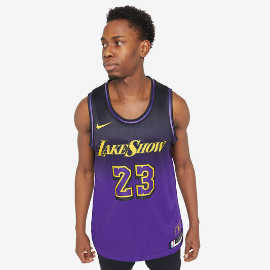 Los Angeles Lakers LeBron James 2024 City Edition Swingman Jersey