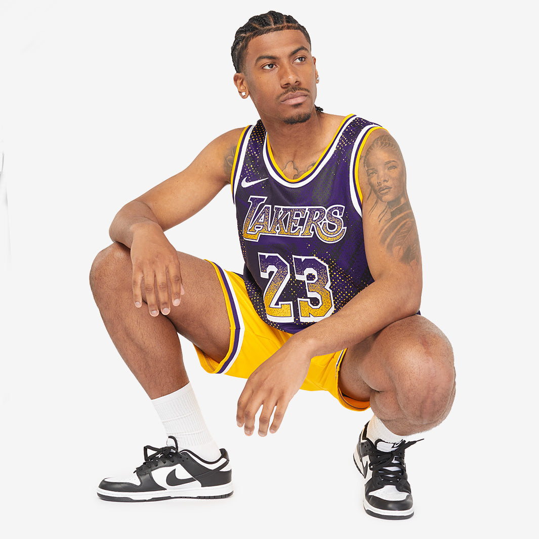 Los Angeles Lakers LeBron James Dri-FIT Select Series Jersey - photo 2