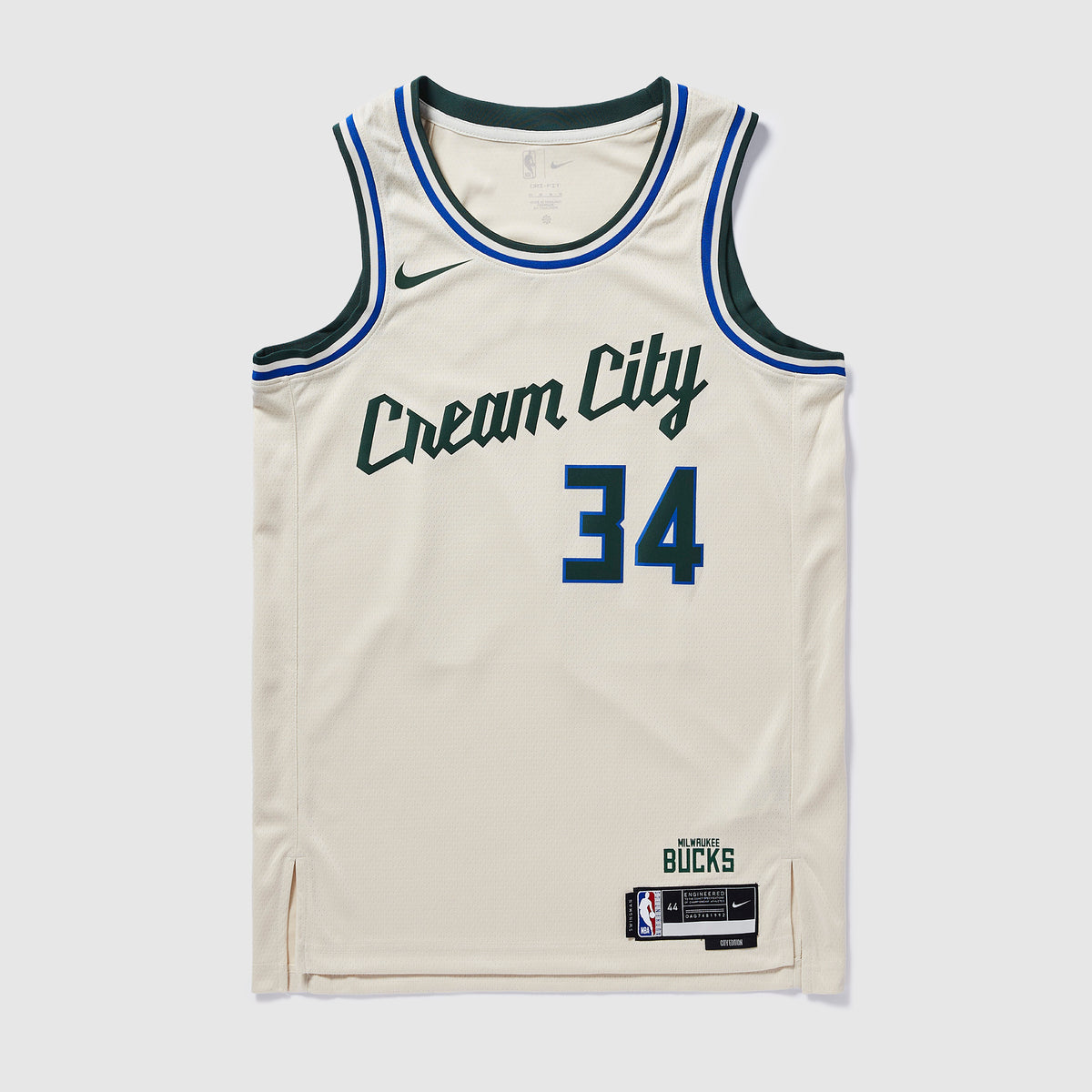 Milwaukee Bucks Giannis Antetokounmpo 2025 City Edition Swingman Jersey