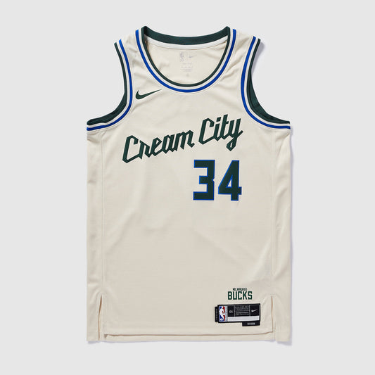 Regata Milwaukee Bucks Giannis Antetokounmpo 2025 City Edition Swingman