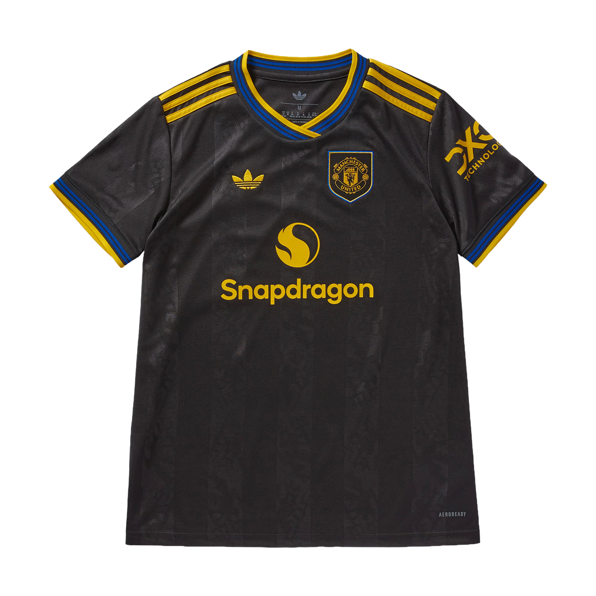 Manchester United Away Jersey 2025/26 - Black And Gold