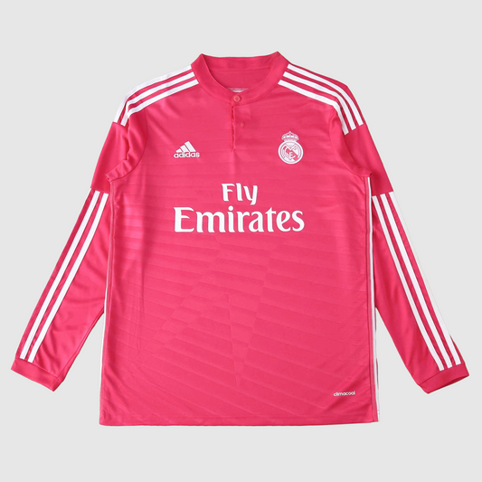 Camisa Retrô Manga Longa Real Madrid II 2014/15