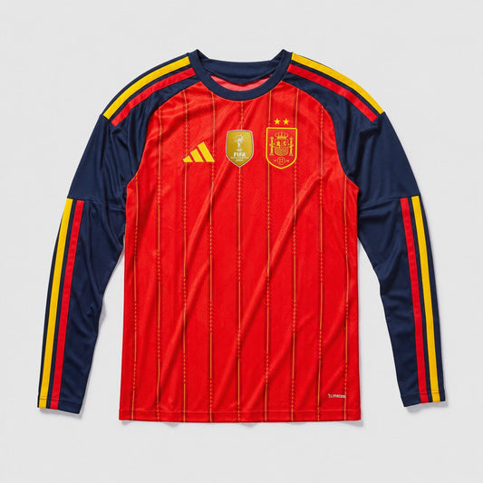 Camisa Manga Longa Espanha I 26/27 Torcedor