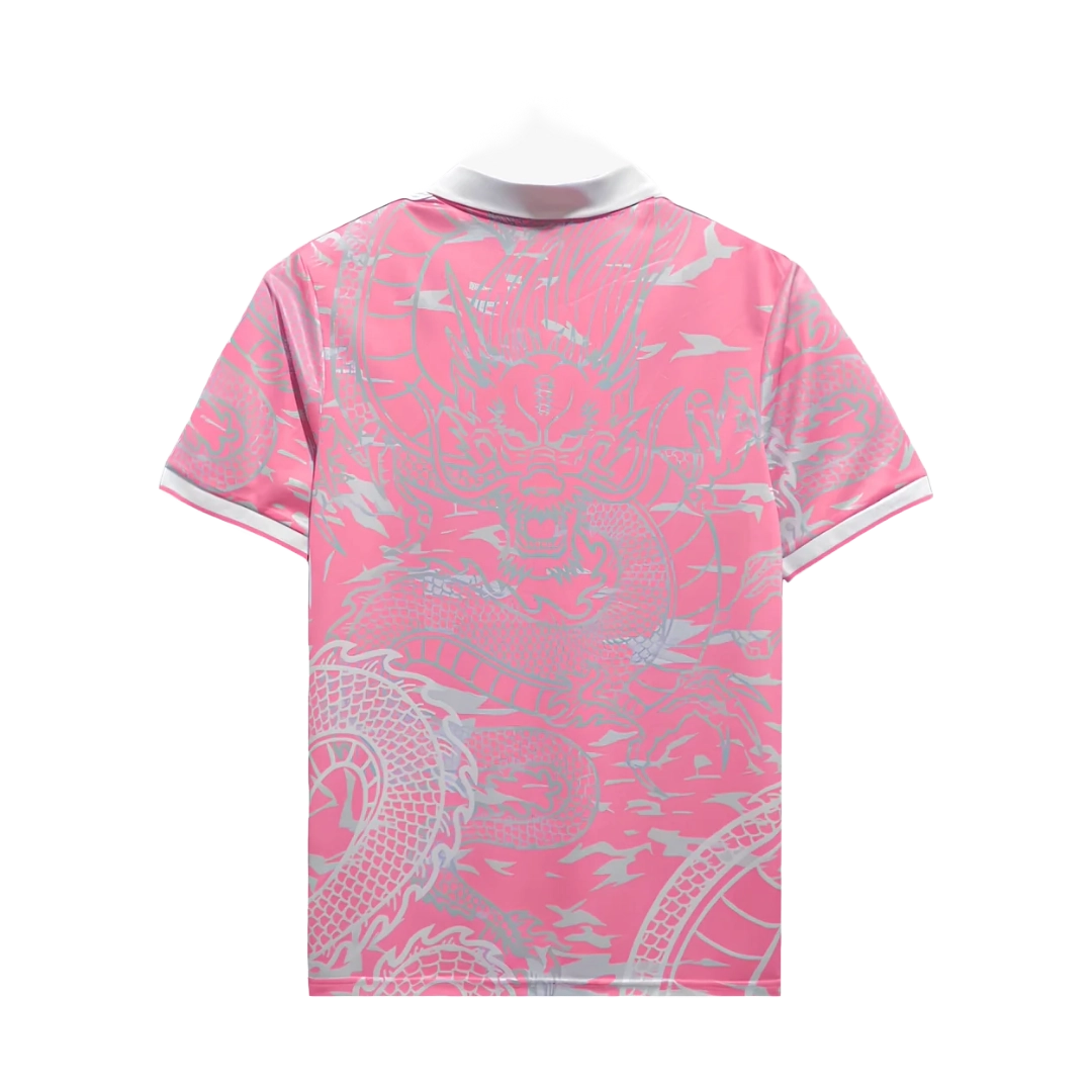 Real Madrid Kitty Chinese Dragon 2024/25 Fan Jersey - Pink Dragon Print - photo 2
