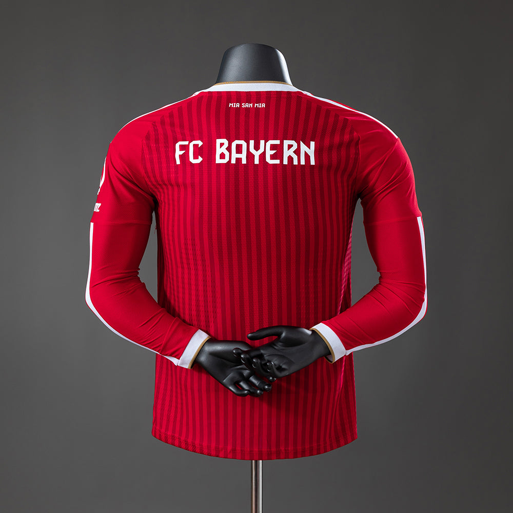 Bayern Munich Home Long Sleeve Jersey 2026/27 Player Version - photo 6