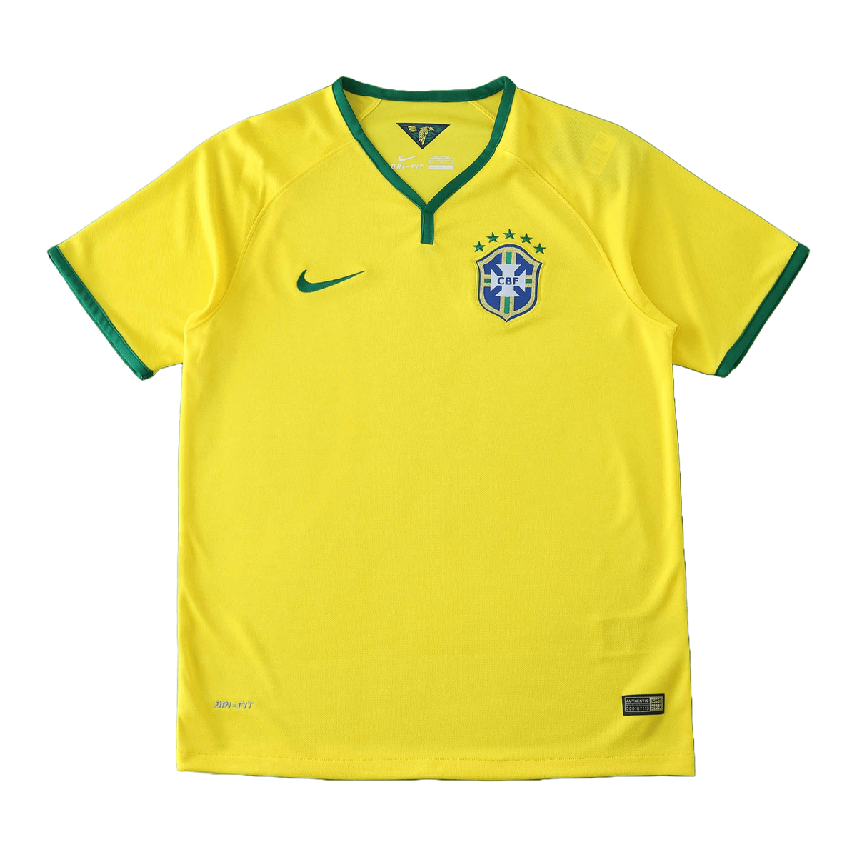 Brazil Retro Home Jersey 2014