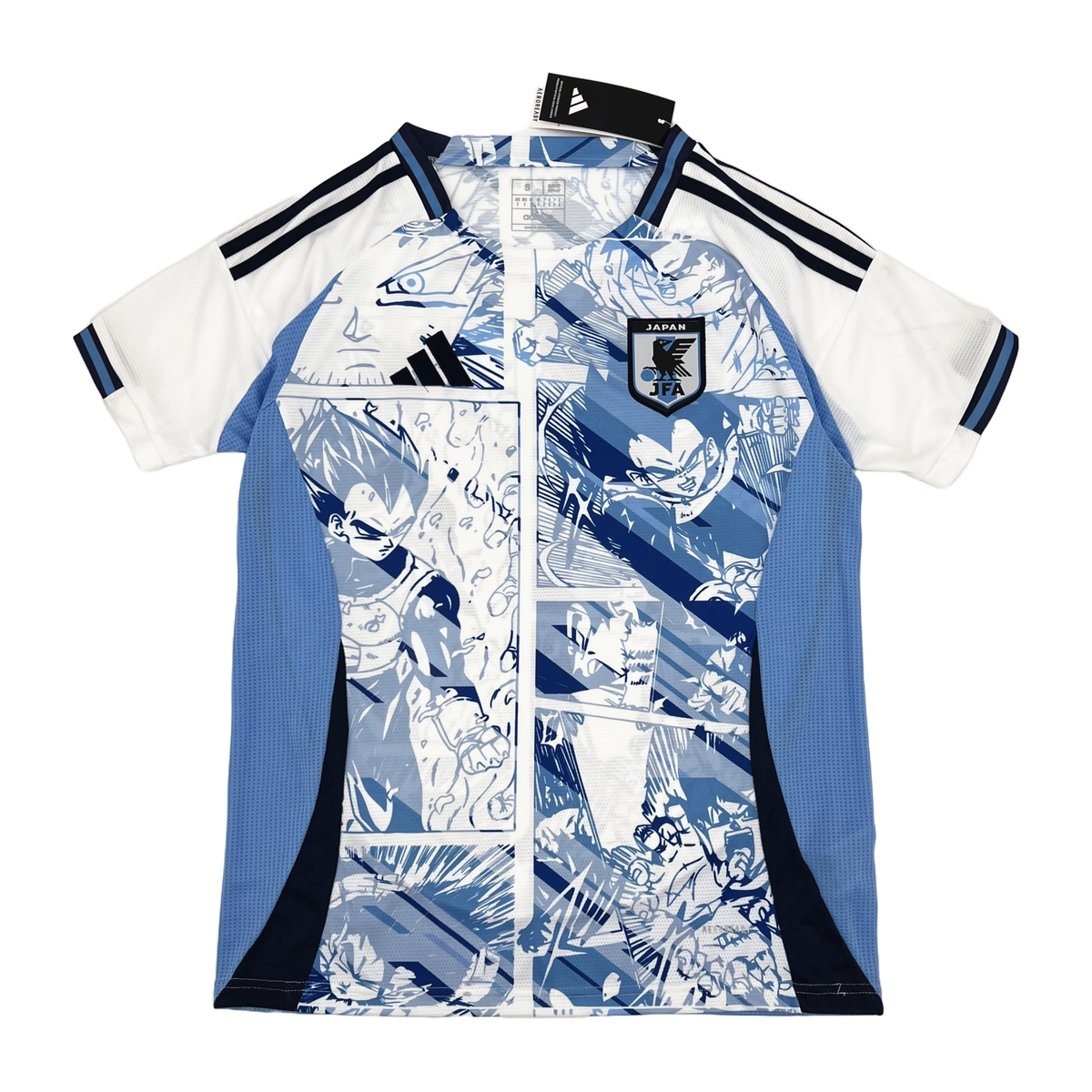 Japan Special Edition Jersey - Blue White Manga Print