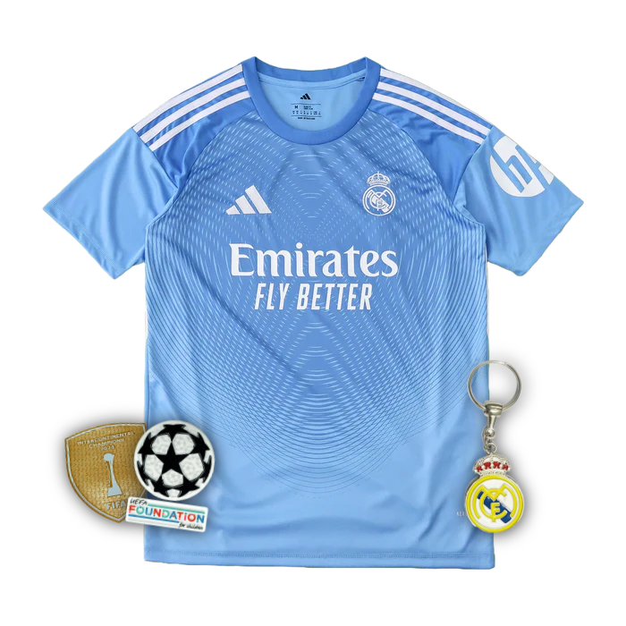 Camisa de Goleiro Real Madrid 25/26 Torcedor