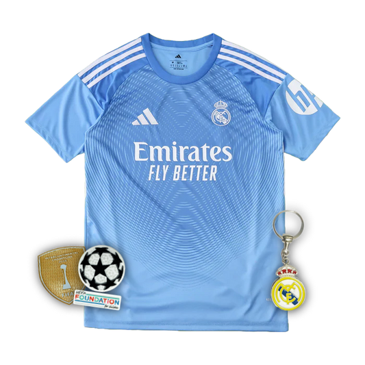 Real Madrid Goalkeeper Jersey 2025/26