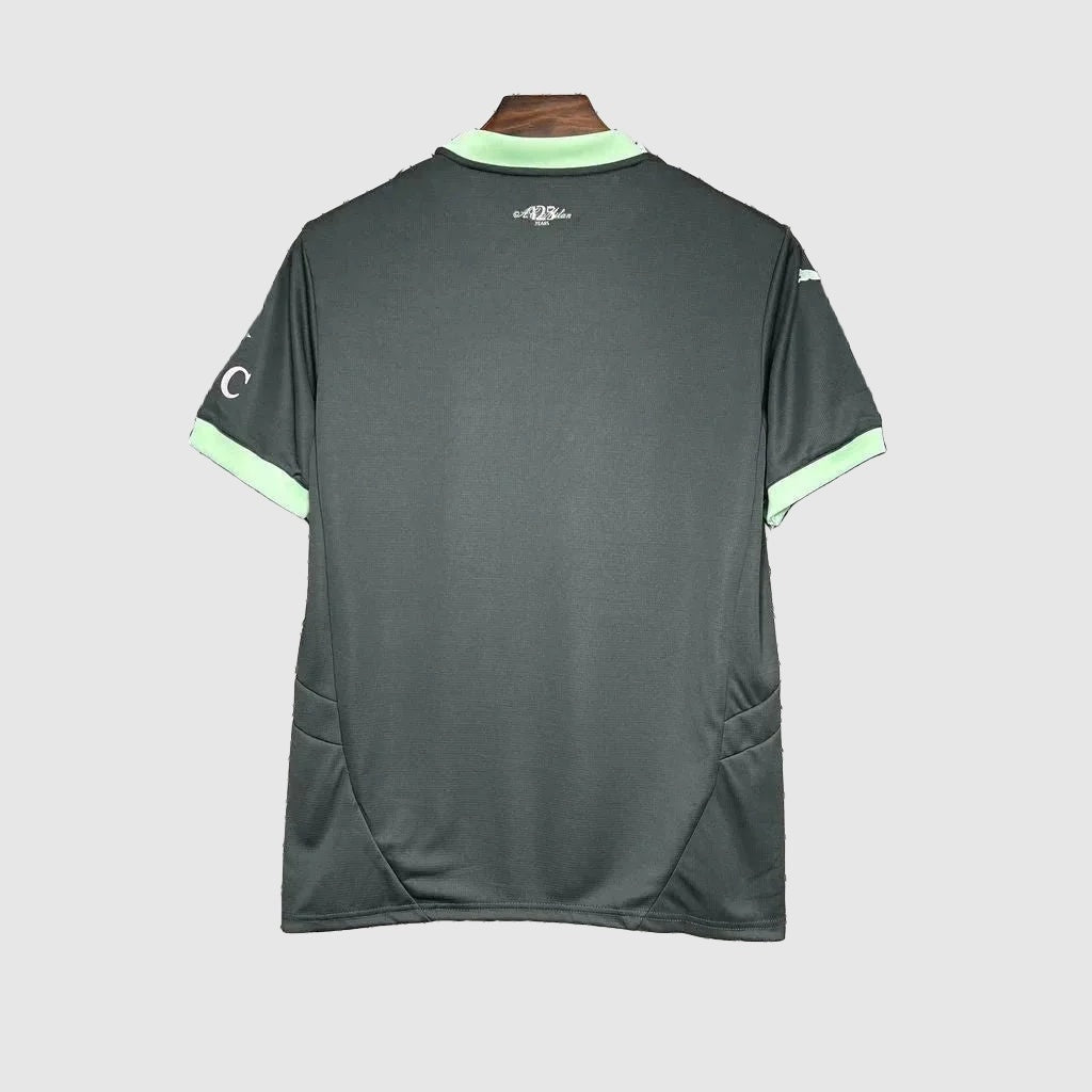 AC Milan Away Jersey 2024/25 - Dark Green And Mint - photo 2