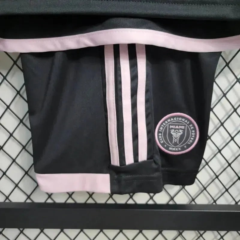 Inter Miami Away Kids Kit 2024/25 - Black And Pink - photo 12