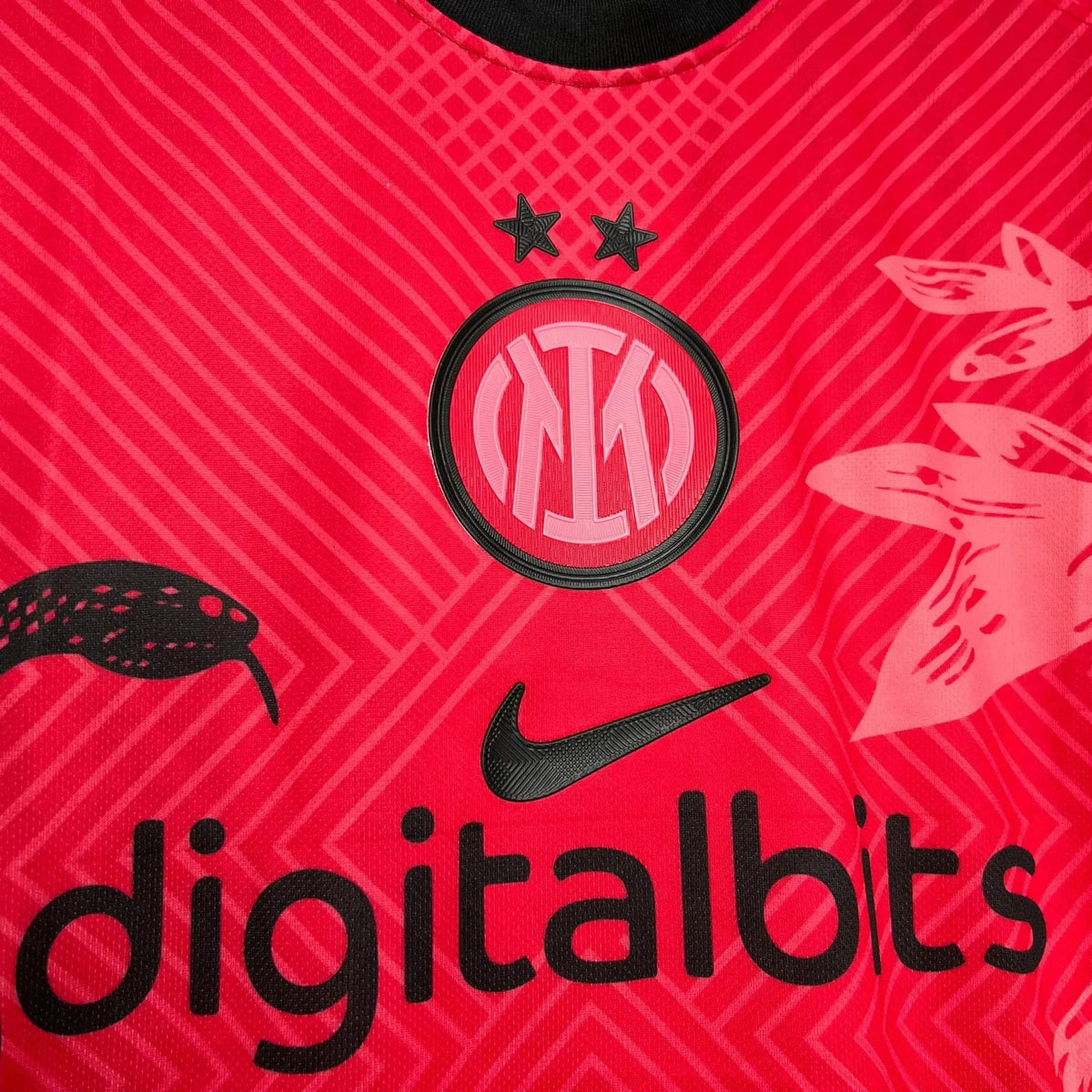 Camisa Inter de Milão Edição Especial - Vermelha Estampa de Cobra - foto 5