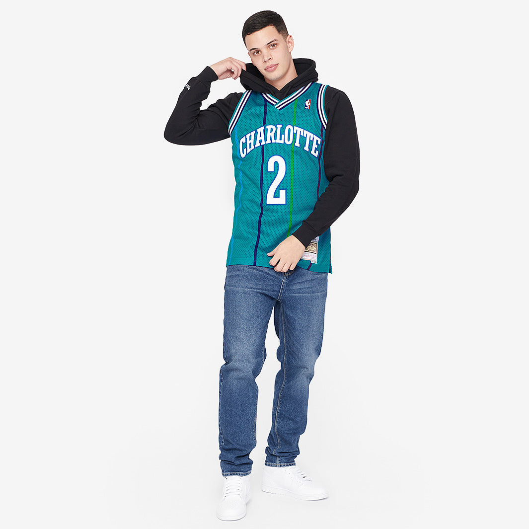 Charlotte Hornets Larry Johnson Swingman Jersey - photo 2