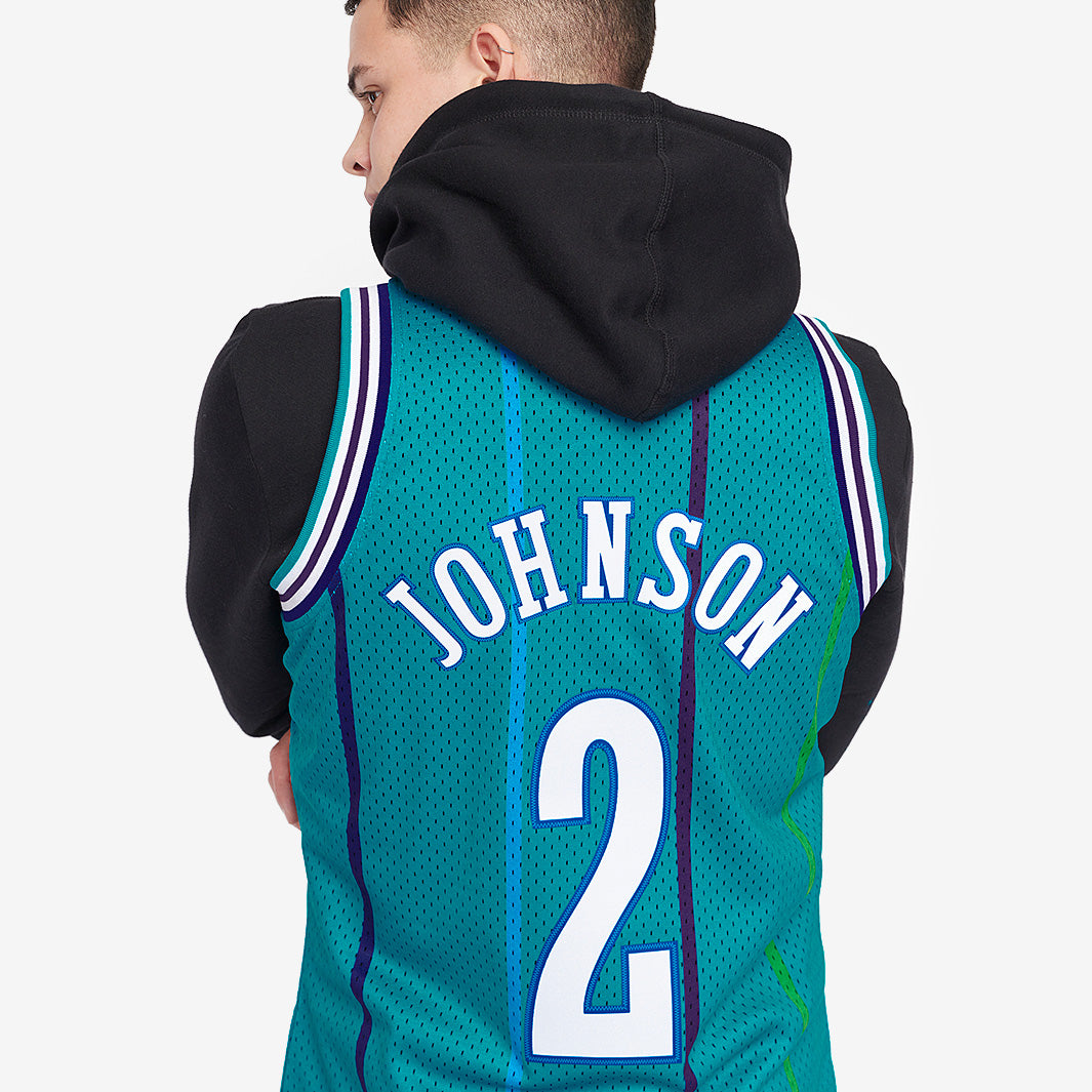 Charlotte Hornets Larry Johnson Swingman Jersey - photo 6