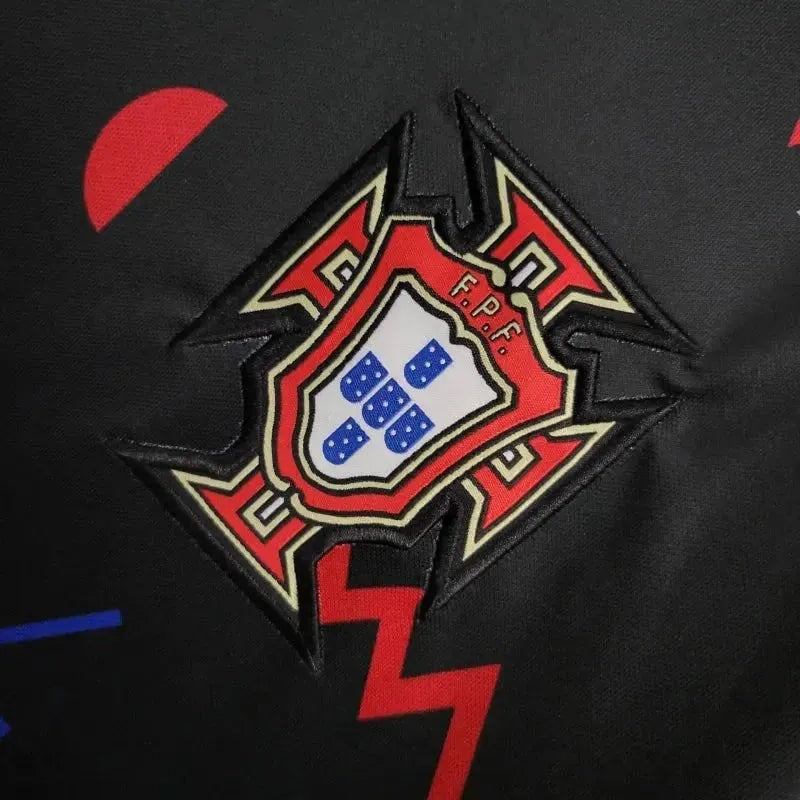 Portugal Training Jersey 2024/25 - Black Geometric Print - photo 5