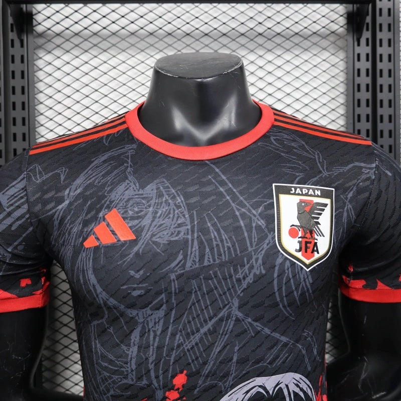Japan Itachi Uchiha 2025/26 Fan Jersey - Black Anime Print - photo 5