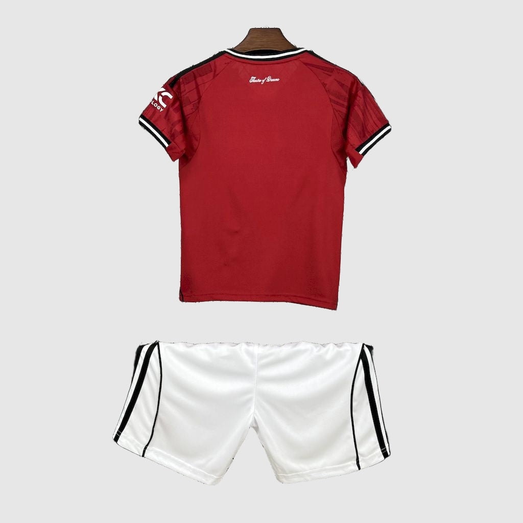 Manchester United Home Kids Kit 2025/26 - photo 4