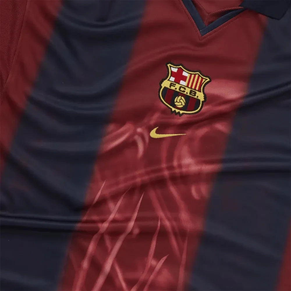 Barcelona Retro Home 2000/01 Oversized Jersey - photo 3