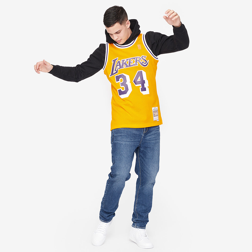 Los Angeles Lakers Shaquille O'Neal Swingman Jersey - photo 2