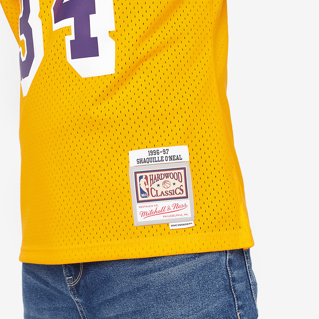Los Angeles Lakers Shaquille O'Neal Swingman Jersey - photo 5