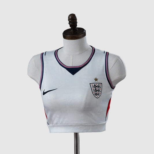 England Home 2026/27 Women's Crop Tank Top