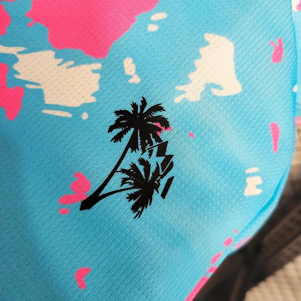 Camisa de Treino Inter Miami 23/24 - Azul Respingos Rosa - foto 5