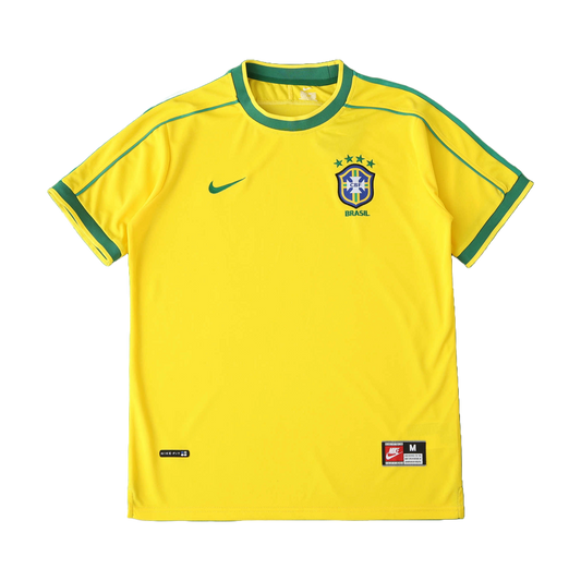 Brazil Retro Home Jersey 1998