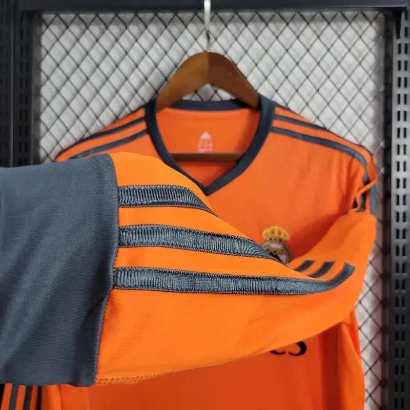 Real Madrid 2 2013/14 Retro Away Long Sleeve Jersey - photo 6