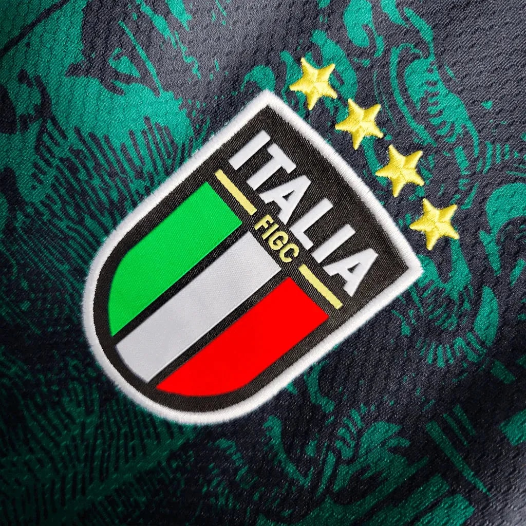 Italy Special Edition Jersey - Dark Green Pattern - photo 3