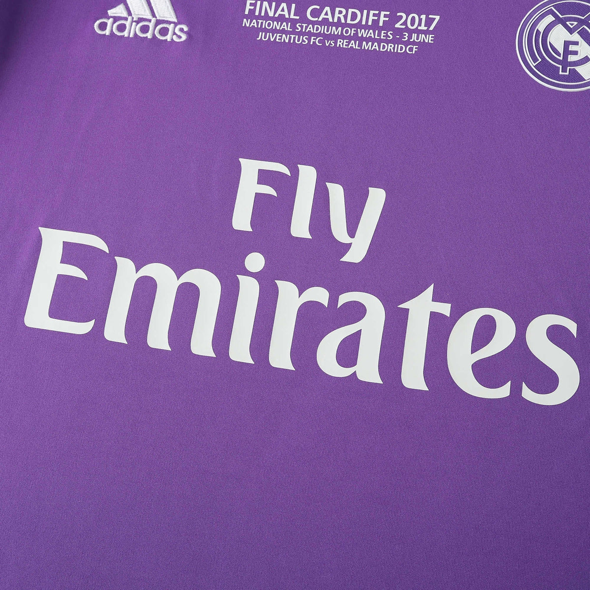 Real Madrid Retro Away Jersey 2017/18 - Purple - photo 5