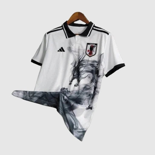 Japan Dragon Special Edition Fan Jersey - White Ink Dragon