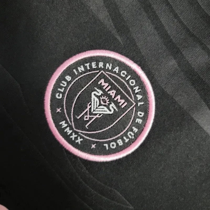 Inter Miami Away Kids Kit 2024/25 - Black And Pink - photo 5