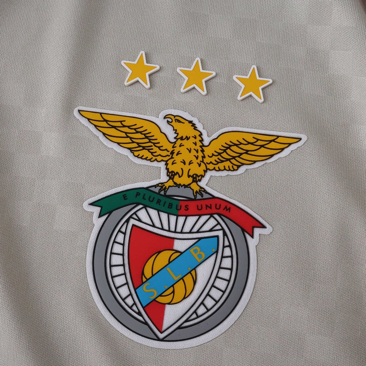 Camisa Benfica II 25/26 Torcedor - Cinza Listras Pretas - foto 3