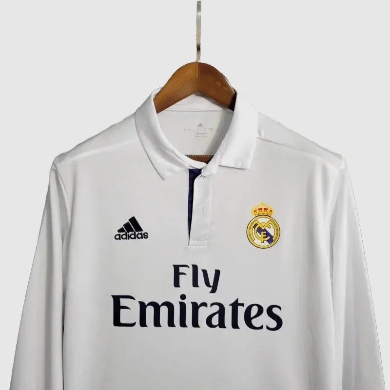 Real Madrid Main 2016/17 Retro Long Sleeve Jersey - photo 12