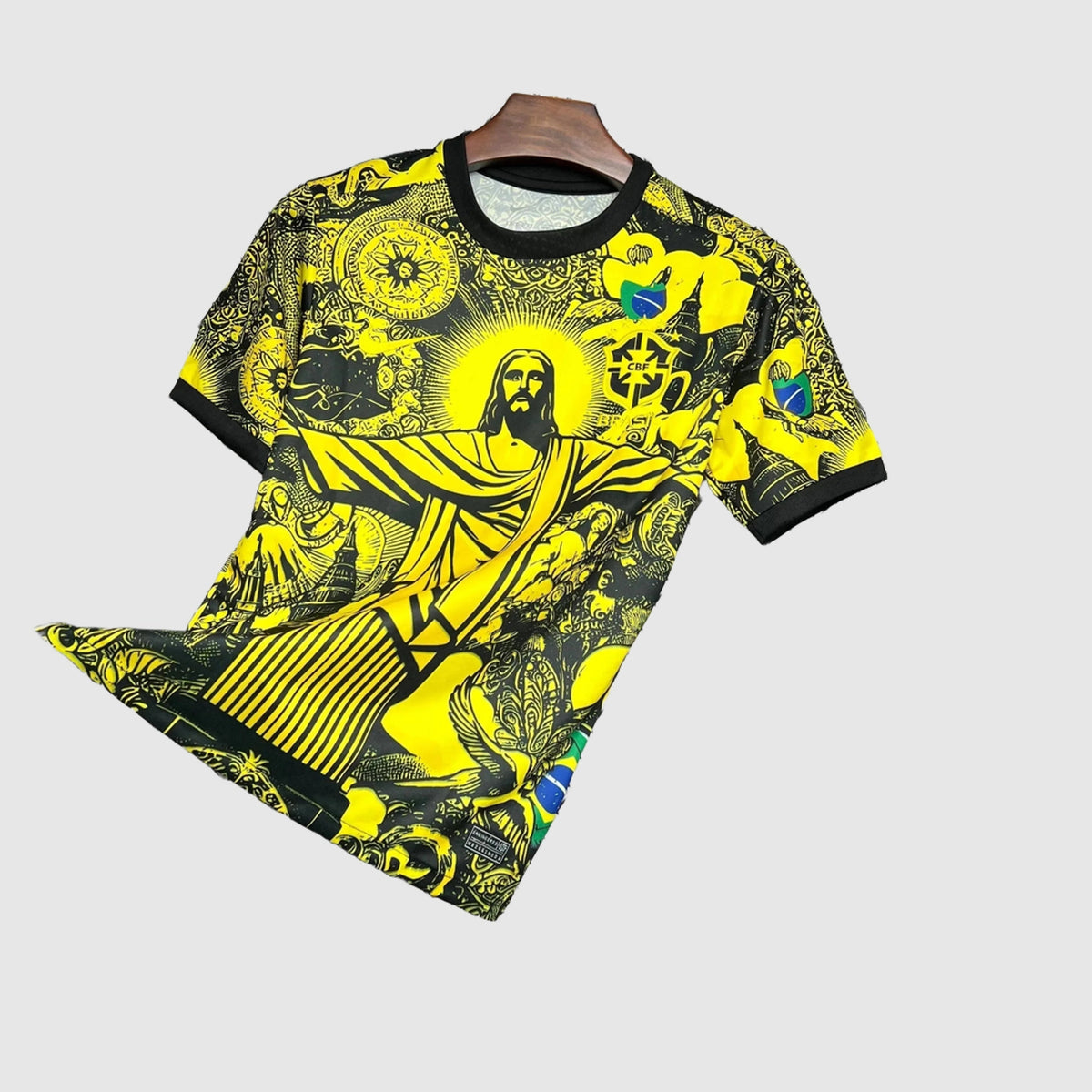 Brazil Cristo Redentor - Yellow Special Edition Fan Jersey - photo 5