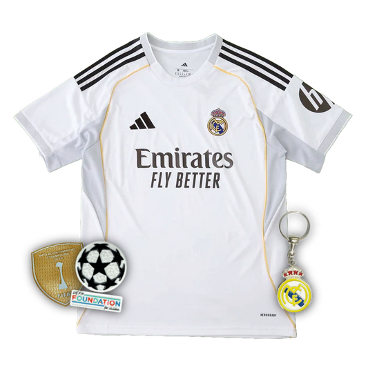 Camisa Real Madrid I 25/26 Torcedor