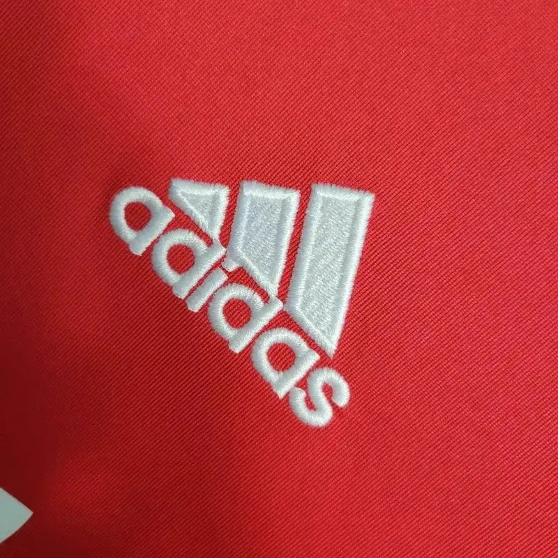 Real Madrid Retro Away Long Sleeve Jersey 2011/12 - Red And White - photo 4
