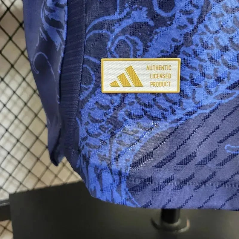 Camisa Real Madrid Edição Especial Torcedor - Azul Estampa de Dragão - foto 7