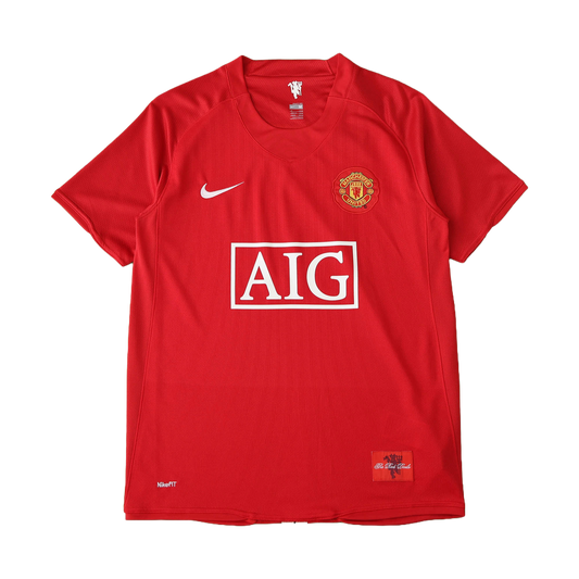 Manchester United Retro Home Jersey 2007/08