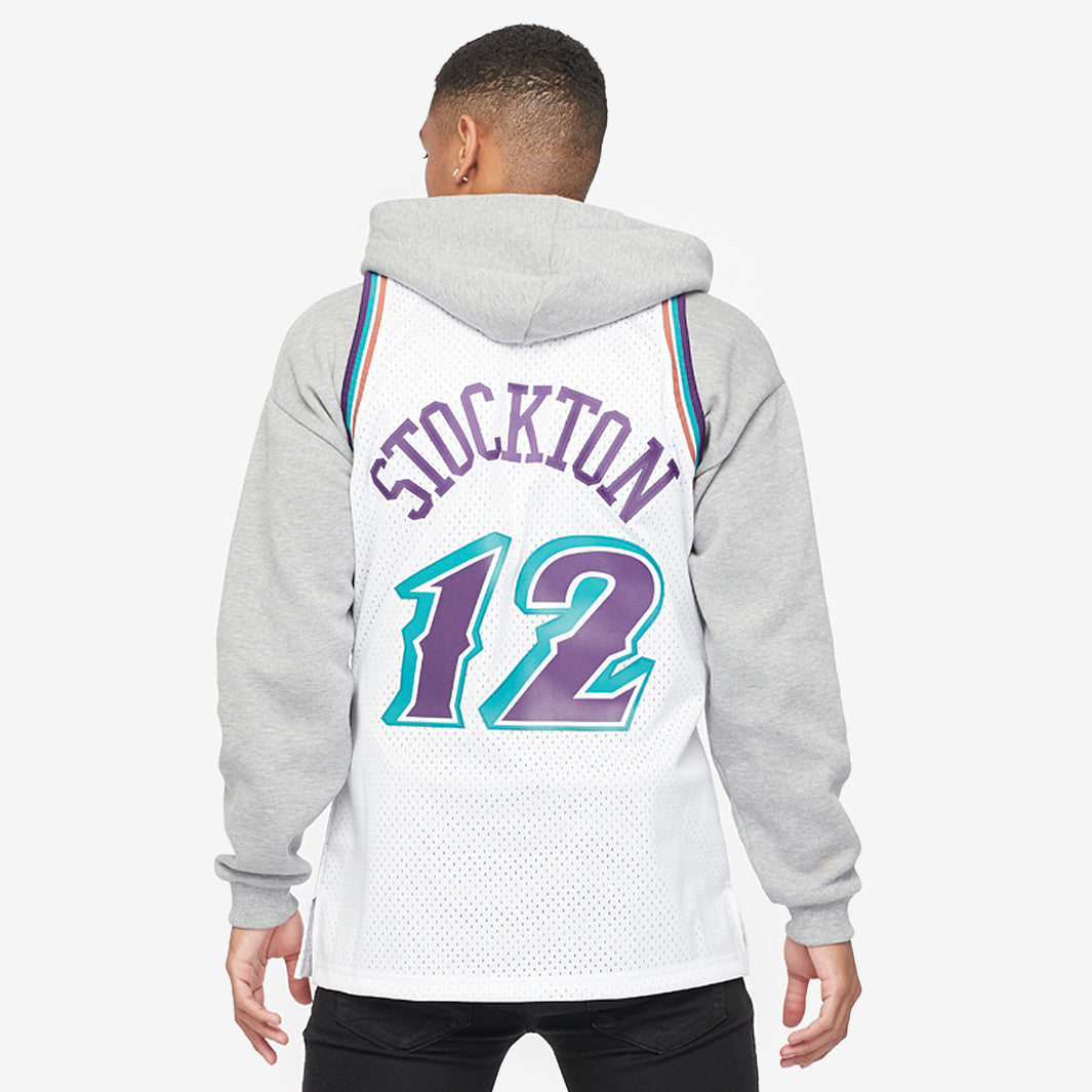 Utah Jazz John Stockton Swingman Jersey - photo 3