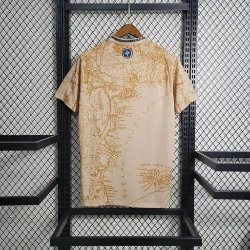 Camisa Argentina Edição Especial Torcedor - Bege Estampa de Mapa - foto 5