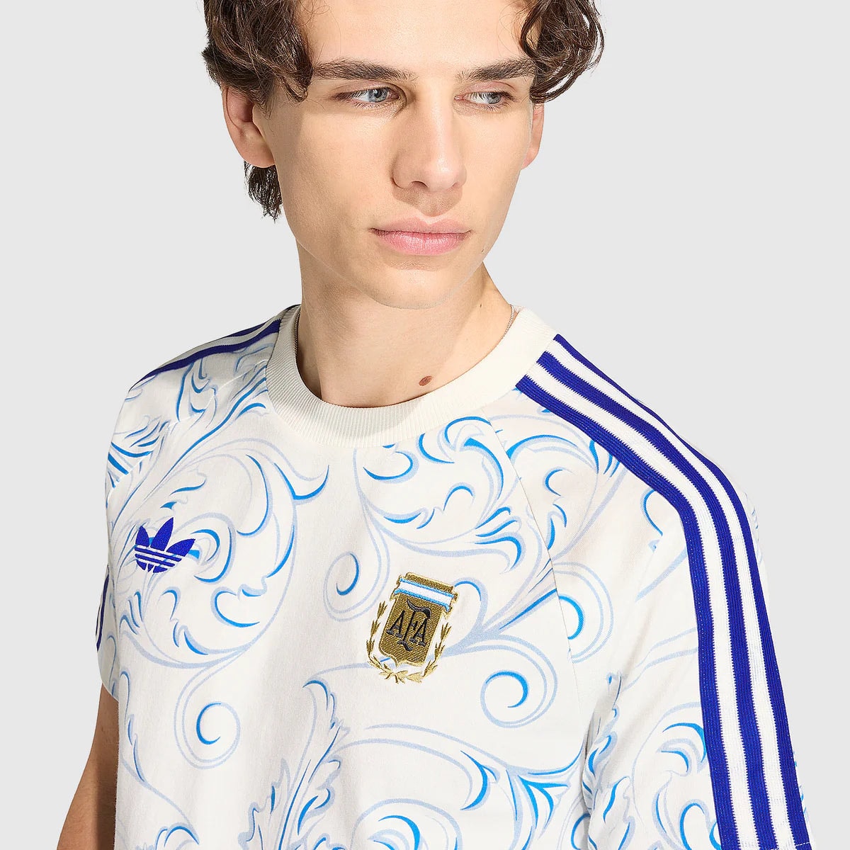 Argentina Special Edition Fan Jersey - White Blue Swirl - photo 3