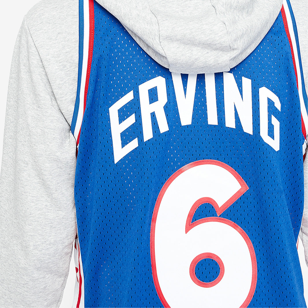 Philadelphia 76ers Julius Erving 76-77 Swingman Jersey - photo 6