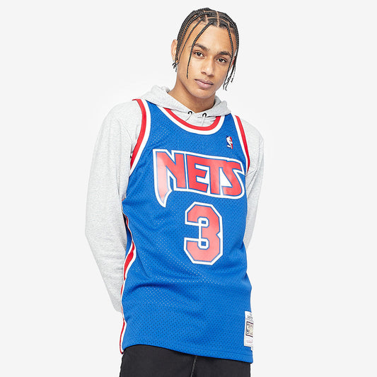 Brooklyn Nets Drazen Petrovic New Jersey 92-93 Swingman Jersey