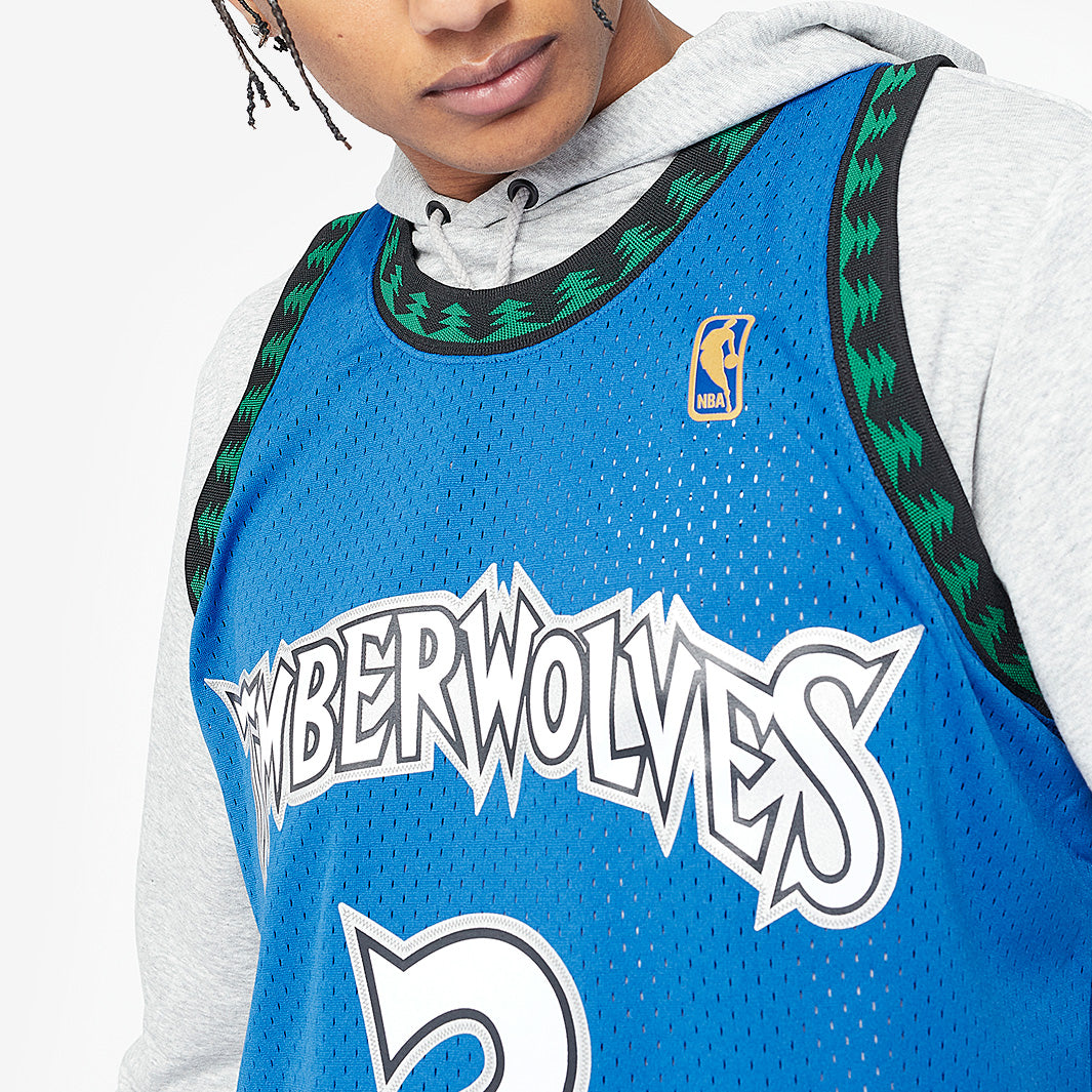 Minnesota Timberwolves Stephon Marbury 96-97 Swingman Jersey - photo 4