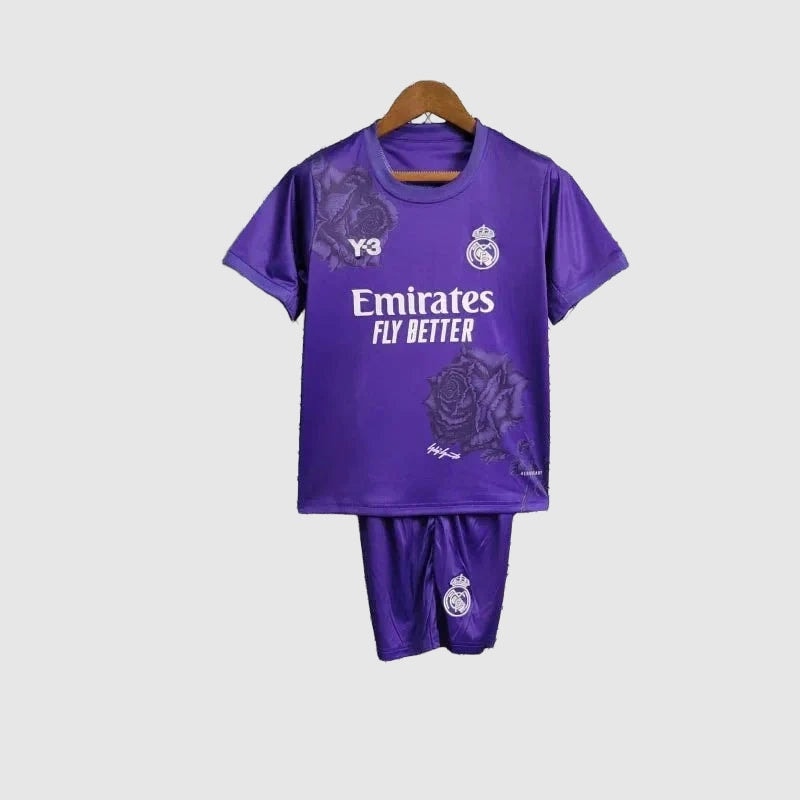 Real Madrid Y3 2024/25 Fourth Kids Kit - Purple - photo 9